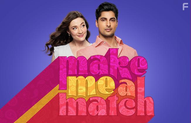 Eva Bourne and Rushi Kota in Make Me a Match (2023)