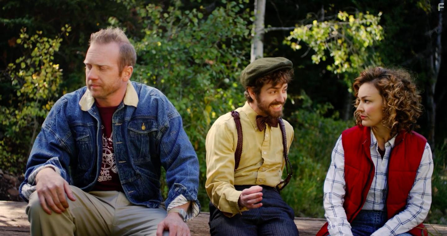 Alex Gunter, Gabriel Casdorph, and Melanie Stone in He's Dead & So Am I (2023)