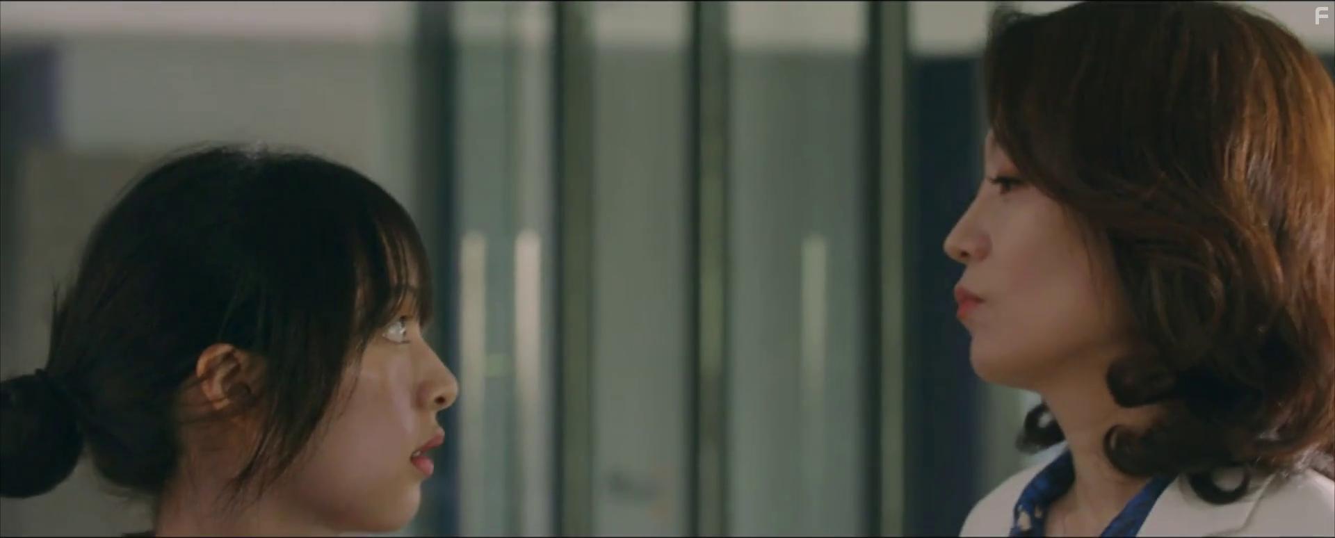 Kim Na-Yoon and Bo-ra Kim in Ogsuyeog gwisin (2022)