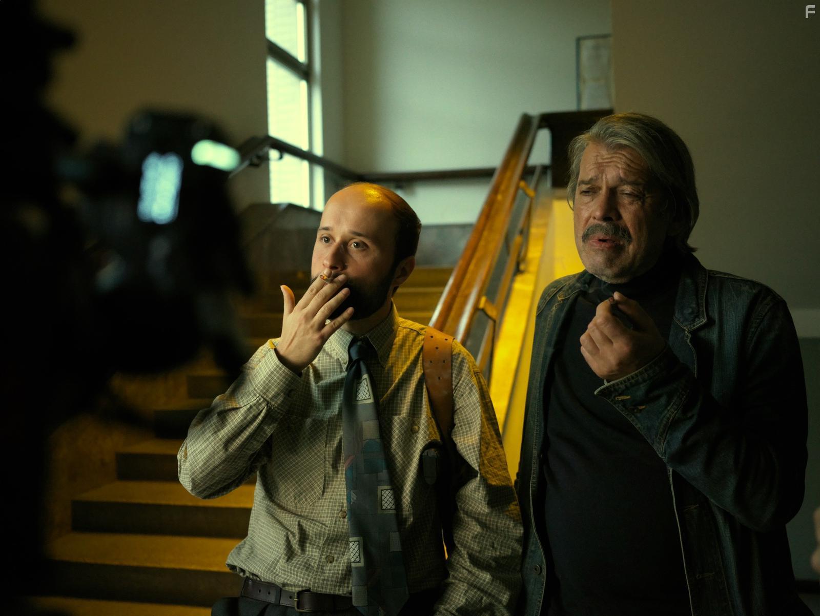 Ivan Gogl and Daniel Fischer in Invalid (2023)