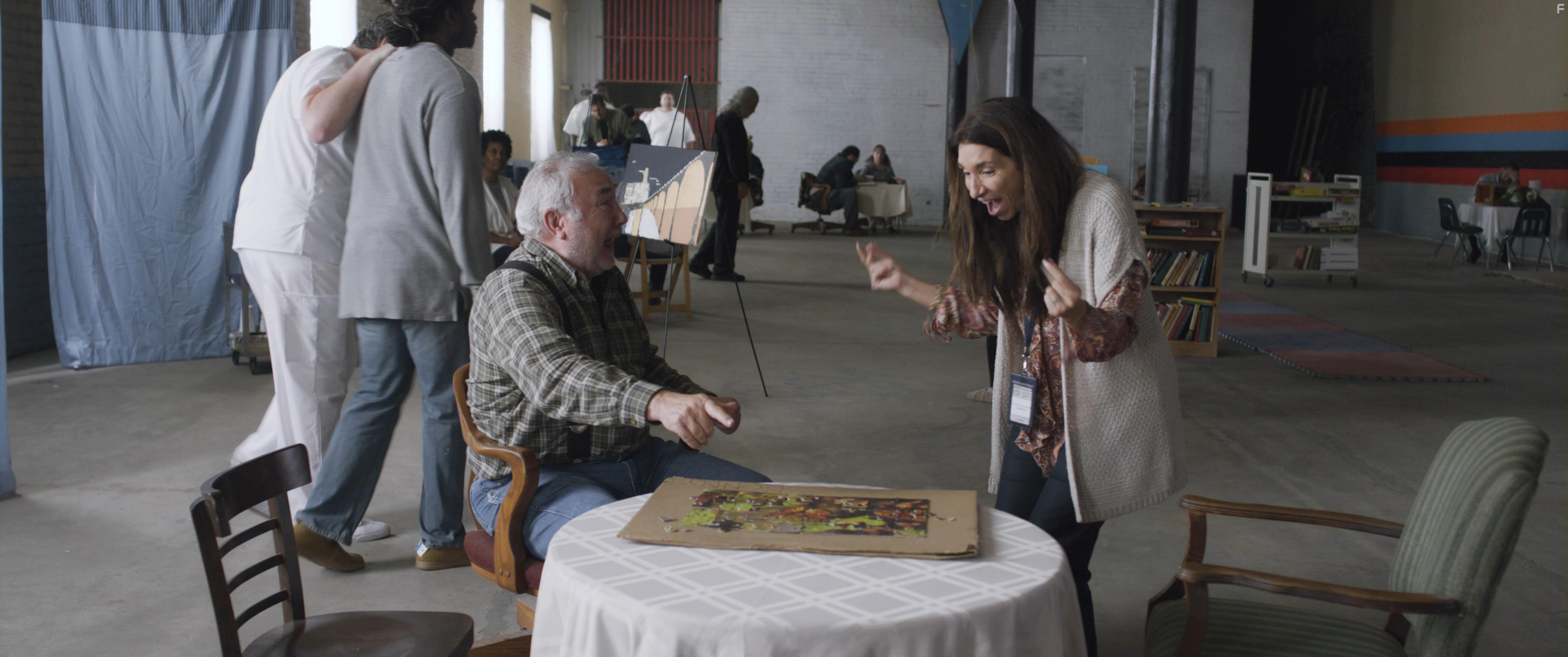 Robert Shepherd and Gabi Del Moral in Let Me Have My Son (2023)