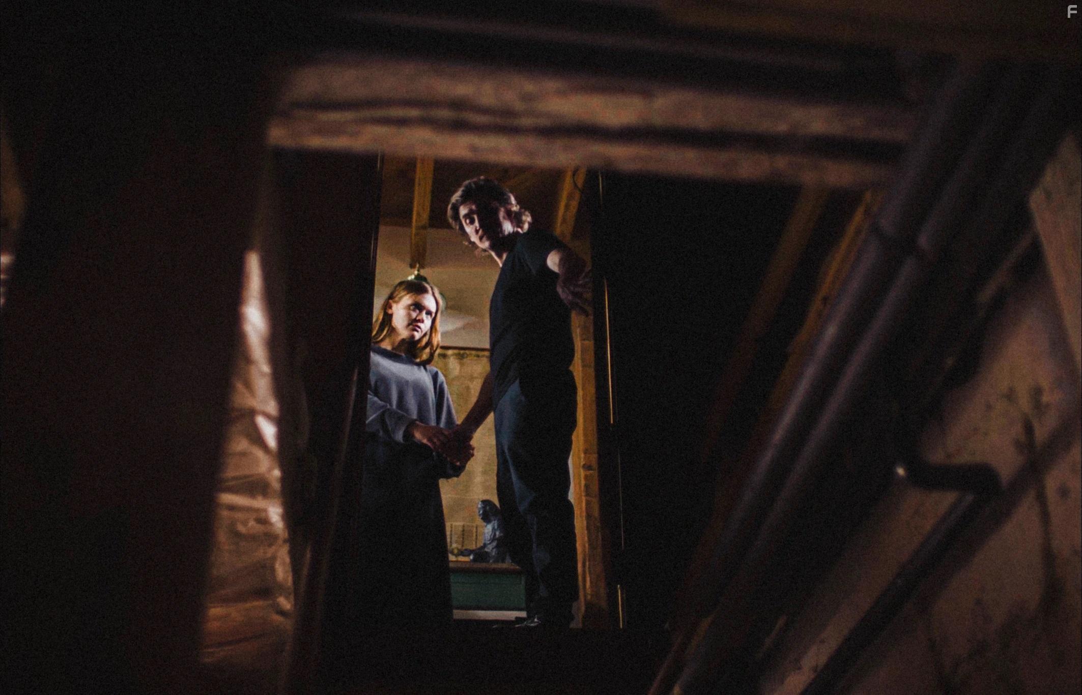 Kyle Gallner and Holland Roden in Mother, May I? (2023)