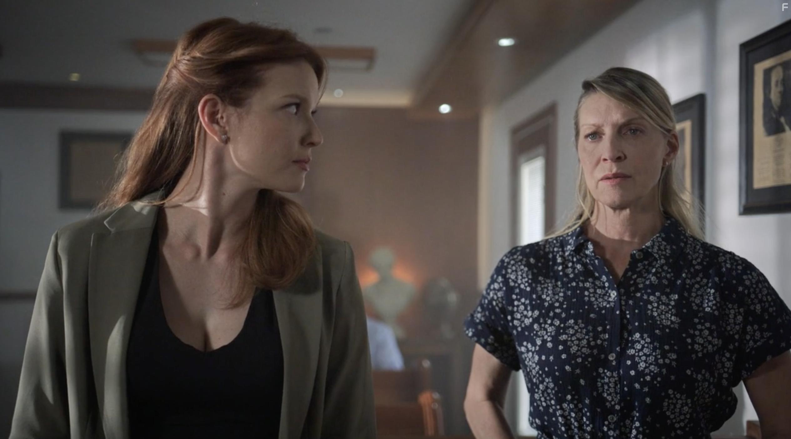 Elyse Mirto and Alex Camacho in To Kill a Stepfather (2023)