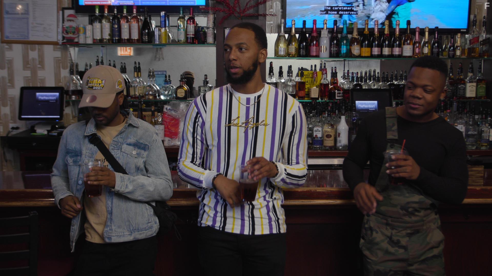 Trevon Townsend, Joel Q, and Chris Taylor in Pretty Crazy (2023)