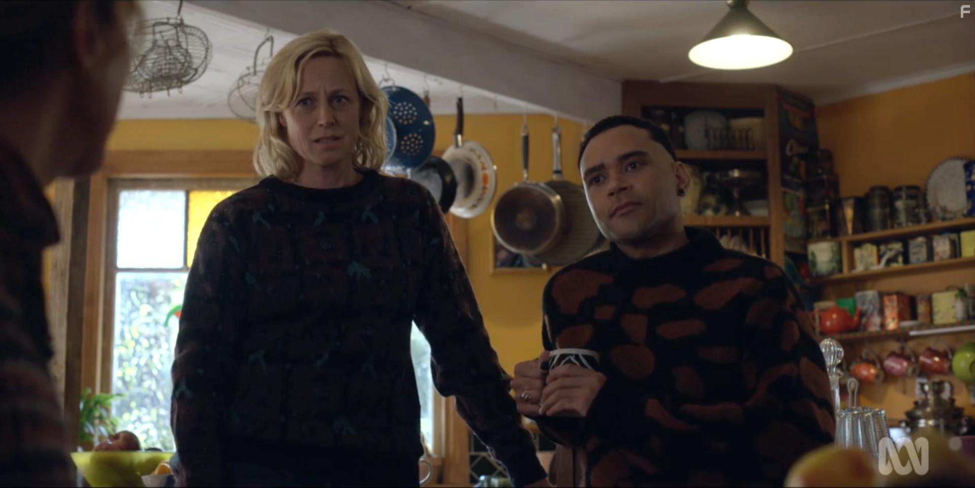 Marta Dusseldorp and Ilai Swindells in Bay of Fires (2023)