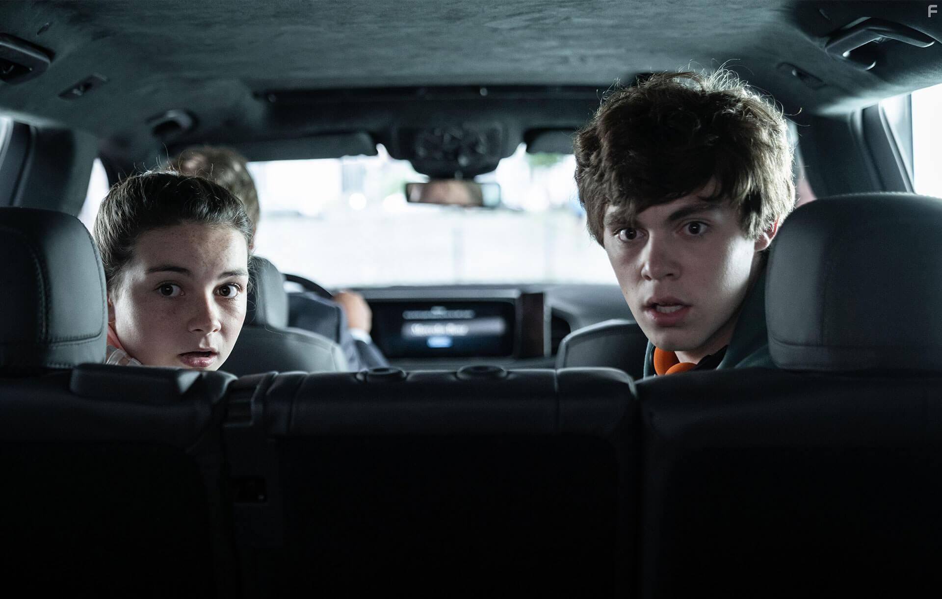 Jack Champion and Lilly Aspell in Retribution (2023)