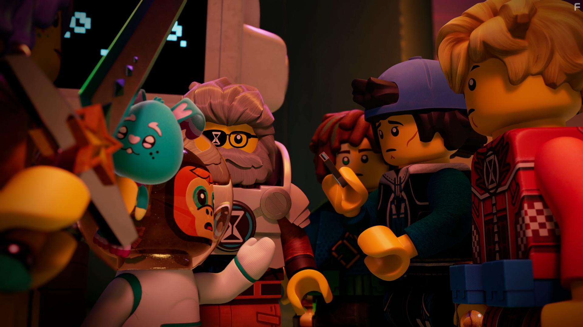 Brian Drummond, Clay St. Thomas, Marcos Cardenas, Vincent Tong, and Mike Taylor in LEGO® DREAMZzz: Trials of the Dream Chasers (2023)