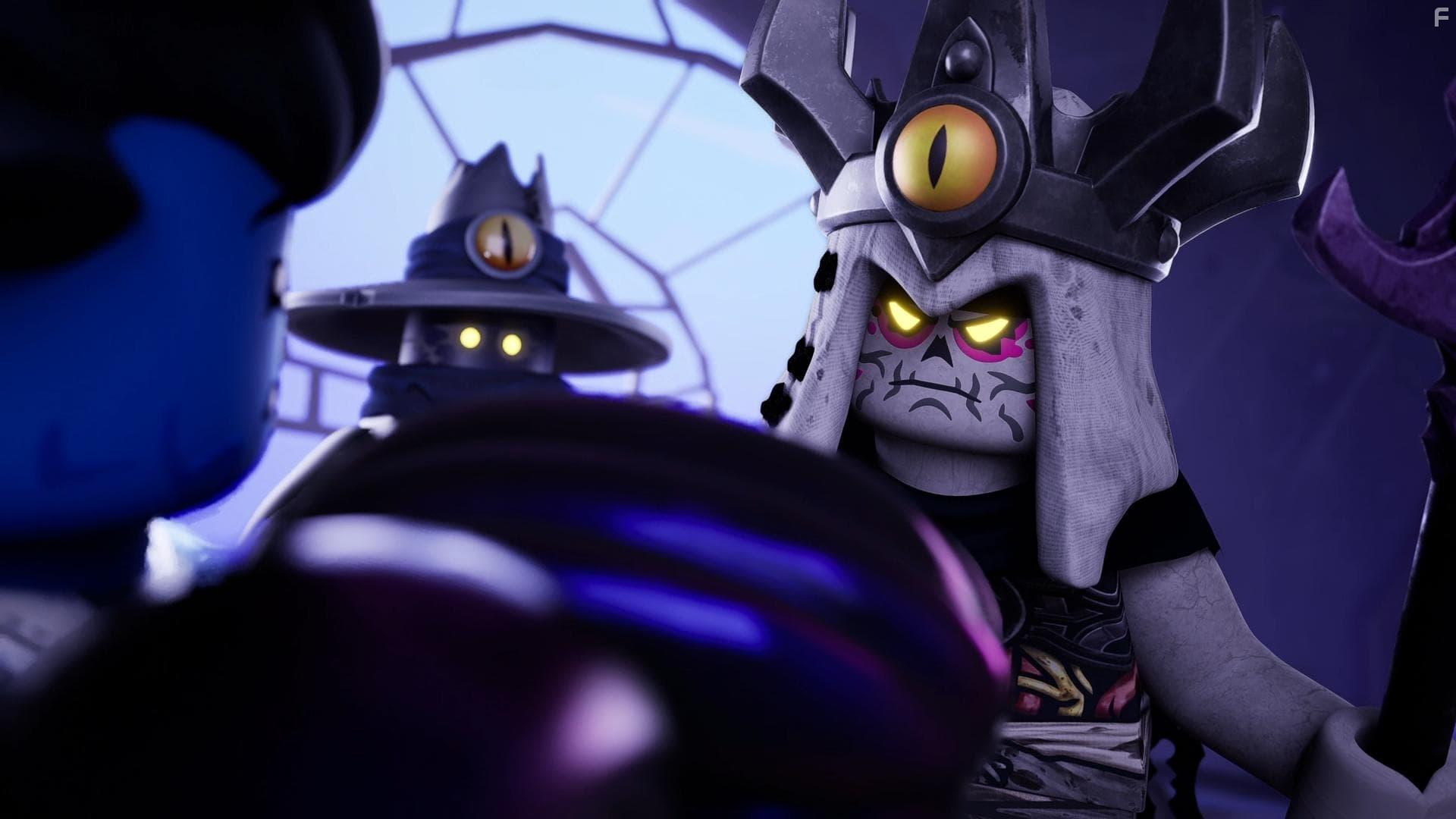 Brian Drummond, Alessandro Juliani, and Vincent Tong in LEGO® DREAMZzz: Trials of the Dream Chasers (2023)