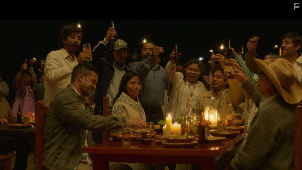 Hctor Jimnez, Guillermo Villegas, Pierre Louis, and Yalitza Aparicio in La Gran Seduccin (2023)