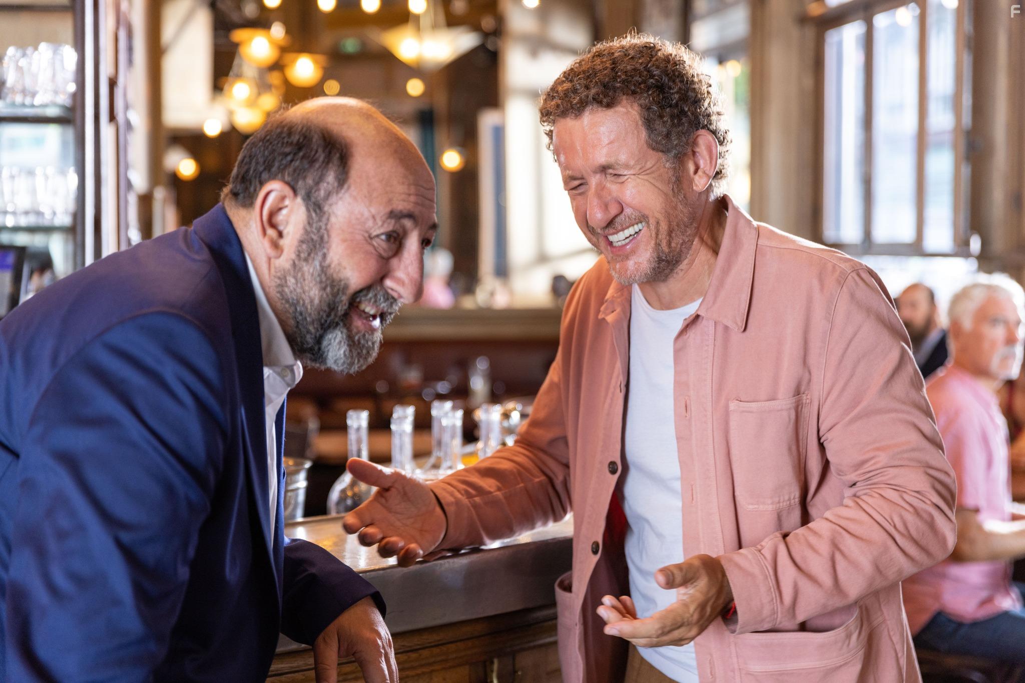 Dany Boon and Kad Merad in La vie pour de vrai (2023)