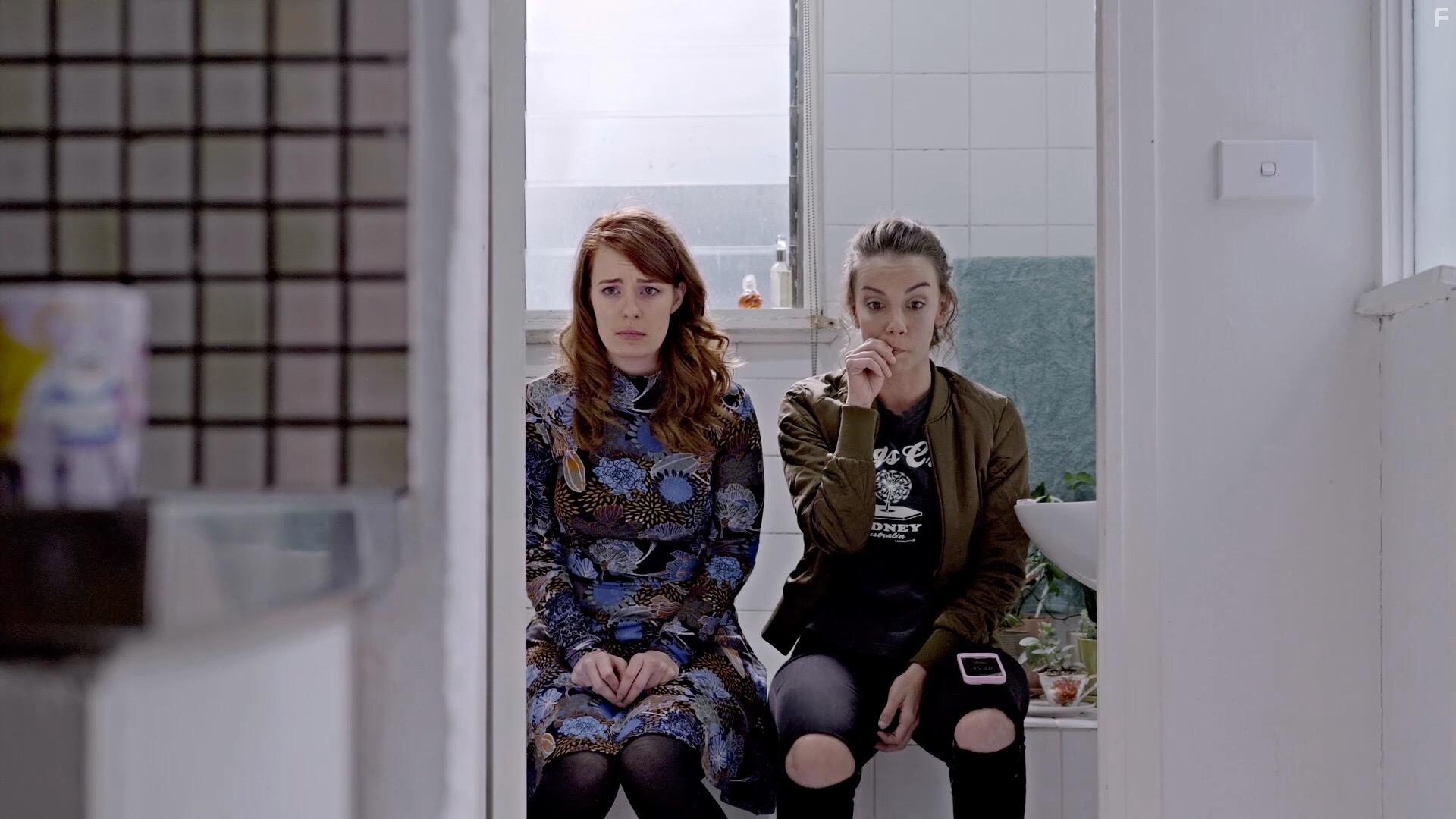 Grace Rouvray and Stephanie Baine in 600 Bottles of Wine (2017)