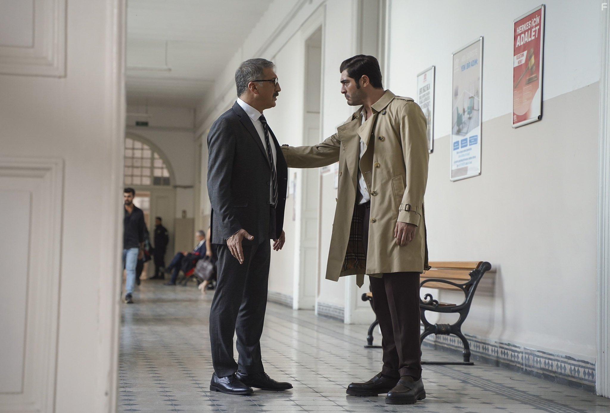 Cem Davran and Burak Deniz in Bambaska Biri (2023)