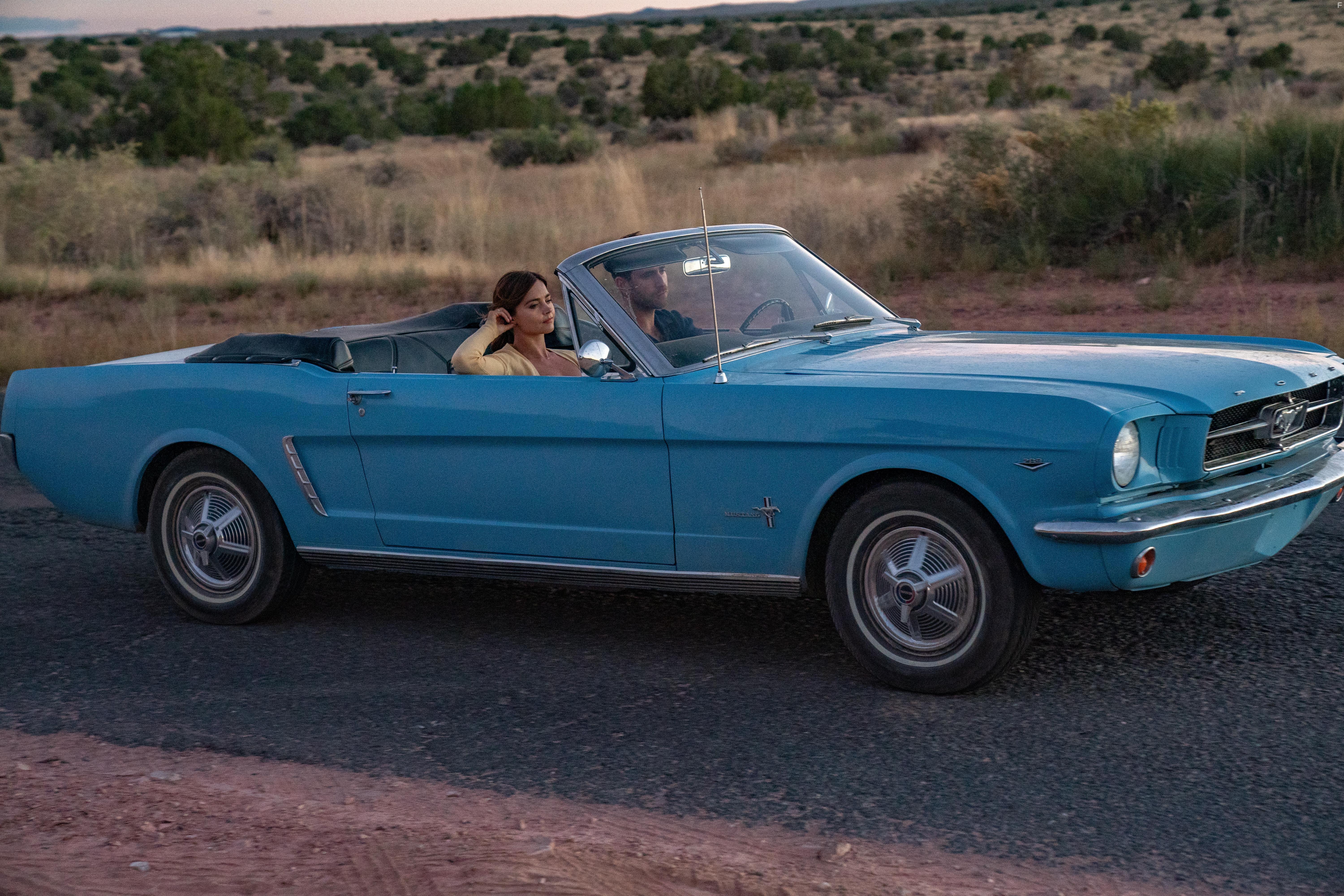 Jenna Coleman and Oliver Jackson-Cohen in Wilderness (2023)