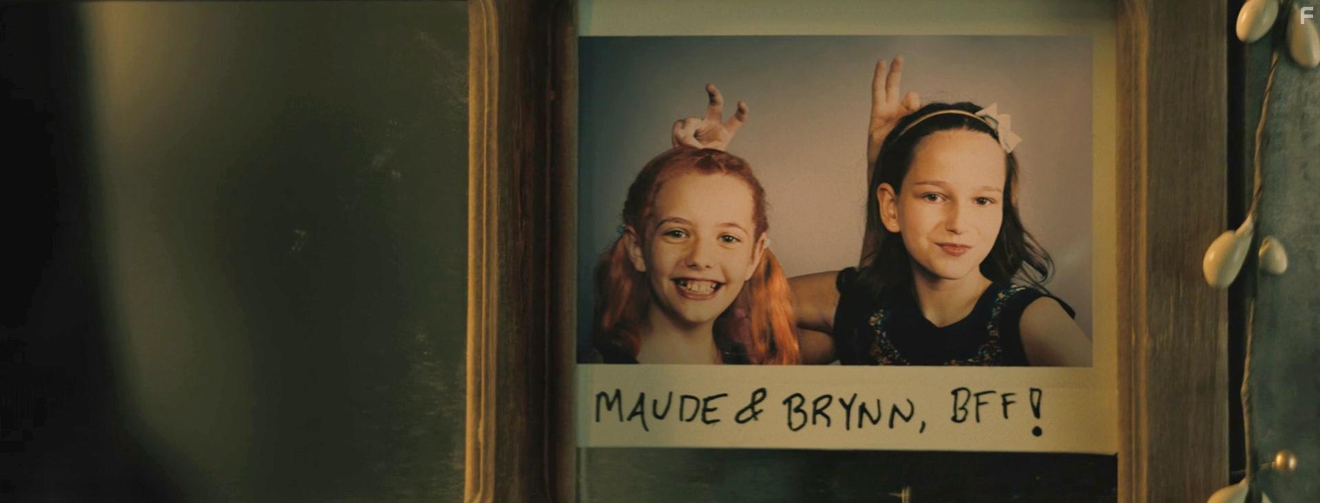 Evangeline Rose and Elizabeth Kaluev in No One Will Save You (2023)