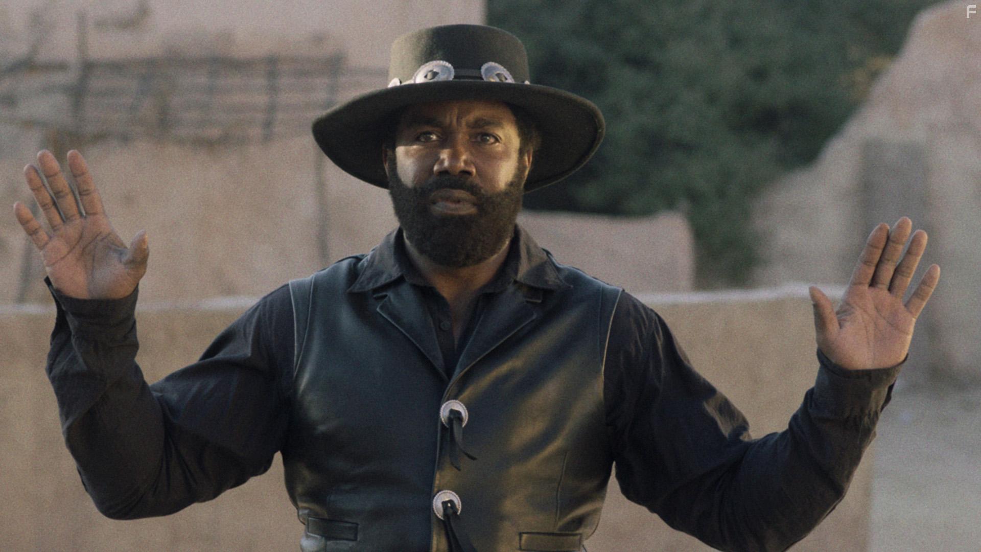 Michael Jai White in Outlaw Johnny Black (2023)