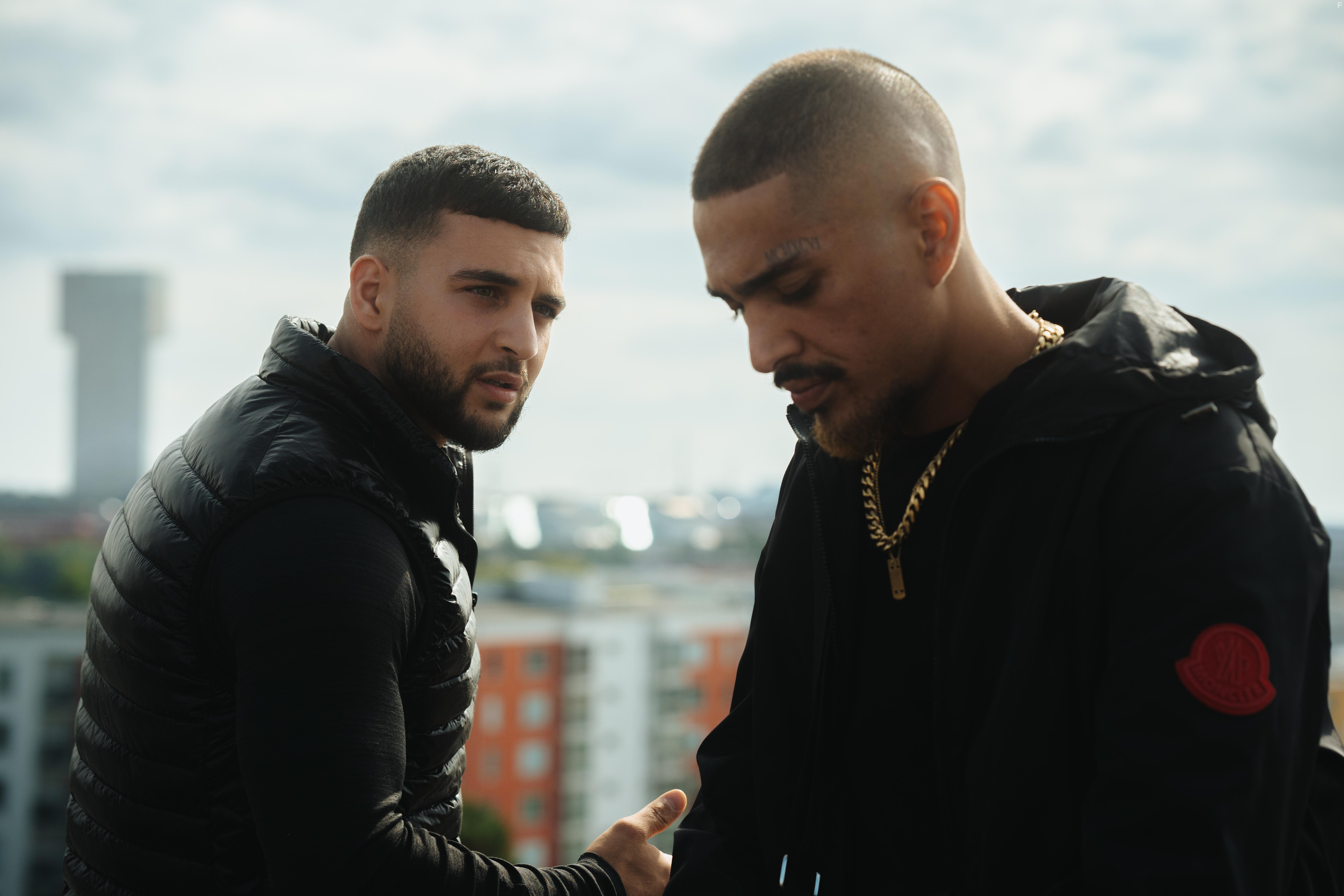 Khalil Ghazal and Allan Mohsin in Bullets (2023)