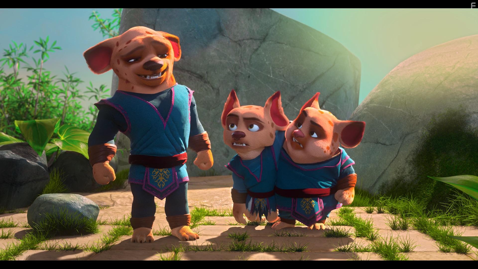 Mark Christopher Lawrence, Mark Atkinson, and Brian Patrick Butler in The Gools (2022)