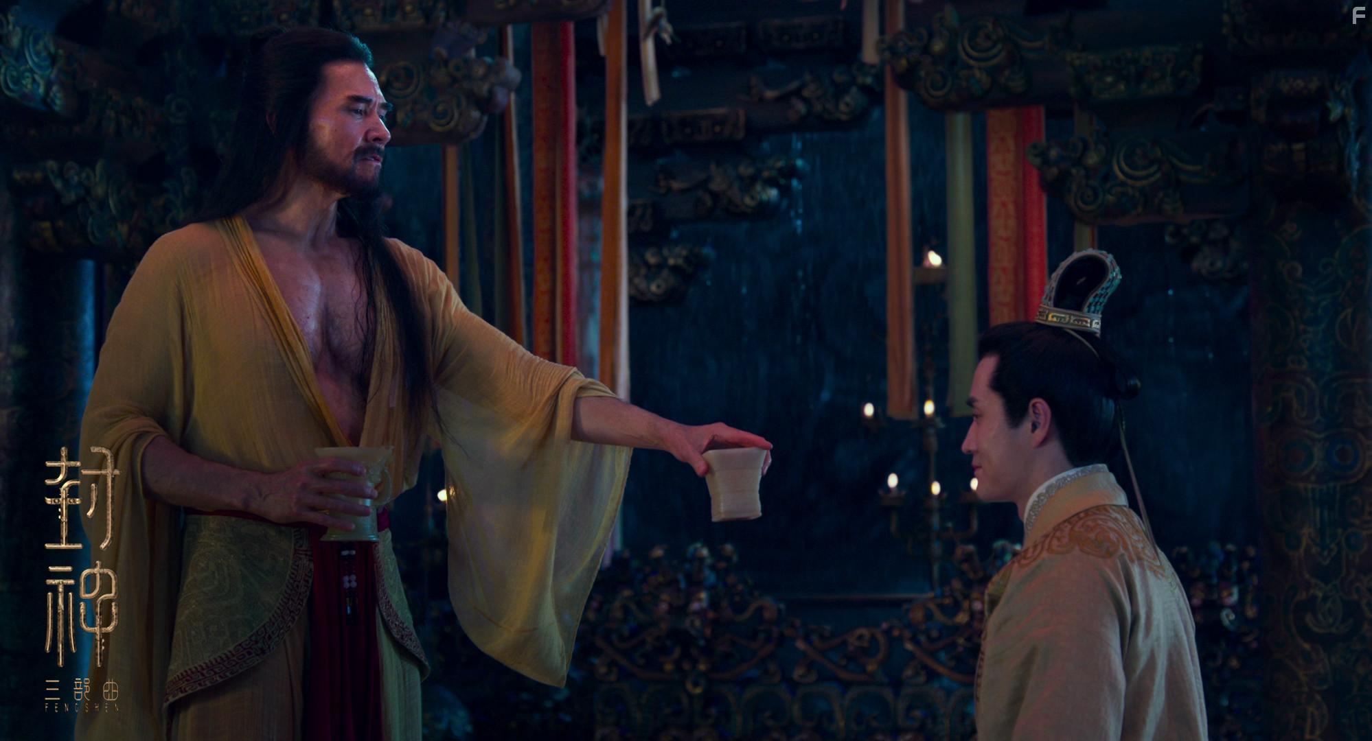 Kris Phillips and Le Yang in Feng shen Di yi bu: Zhao ge feng yun (2023)