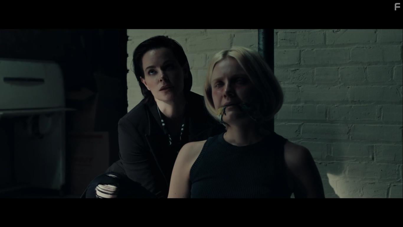 Emily Hampshire and Hadley Robinson in Appendage (2023)