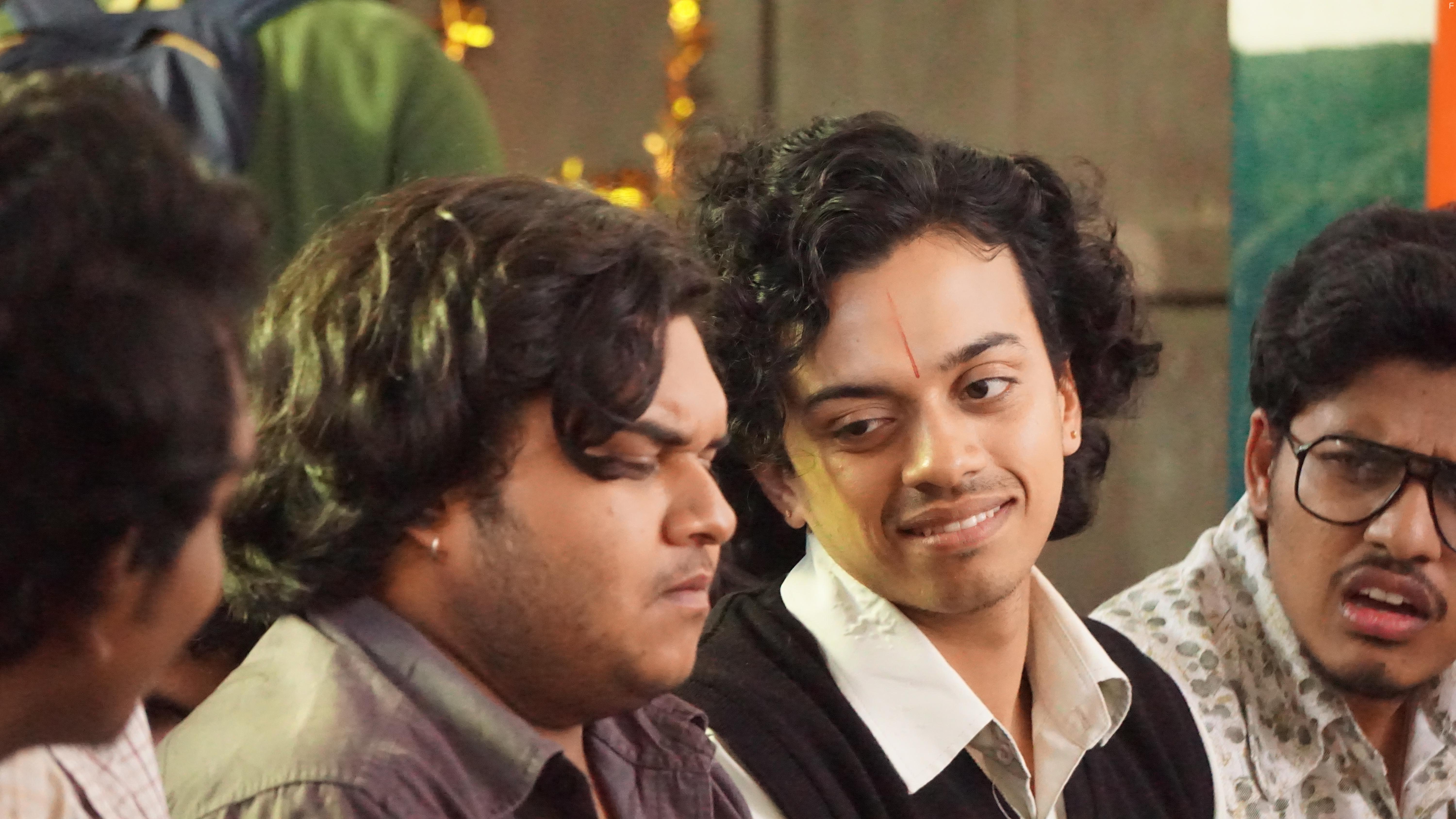 Srivatsa, Aditya Ashree, and Aashith in Daredevil Musthafa (2023)