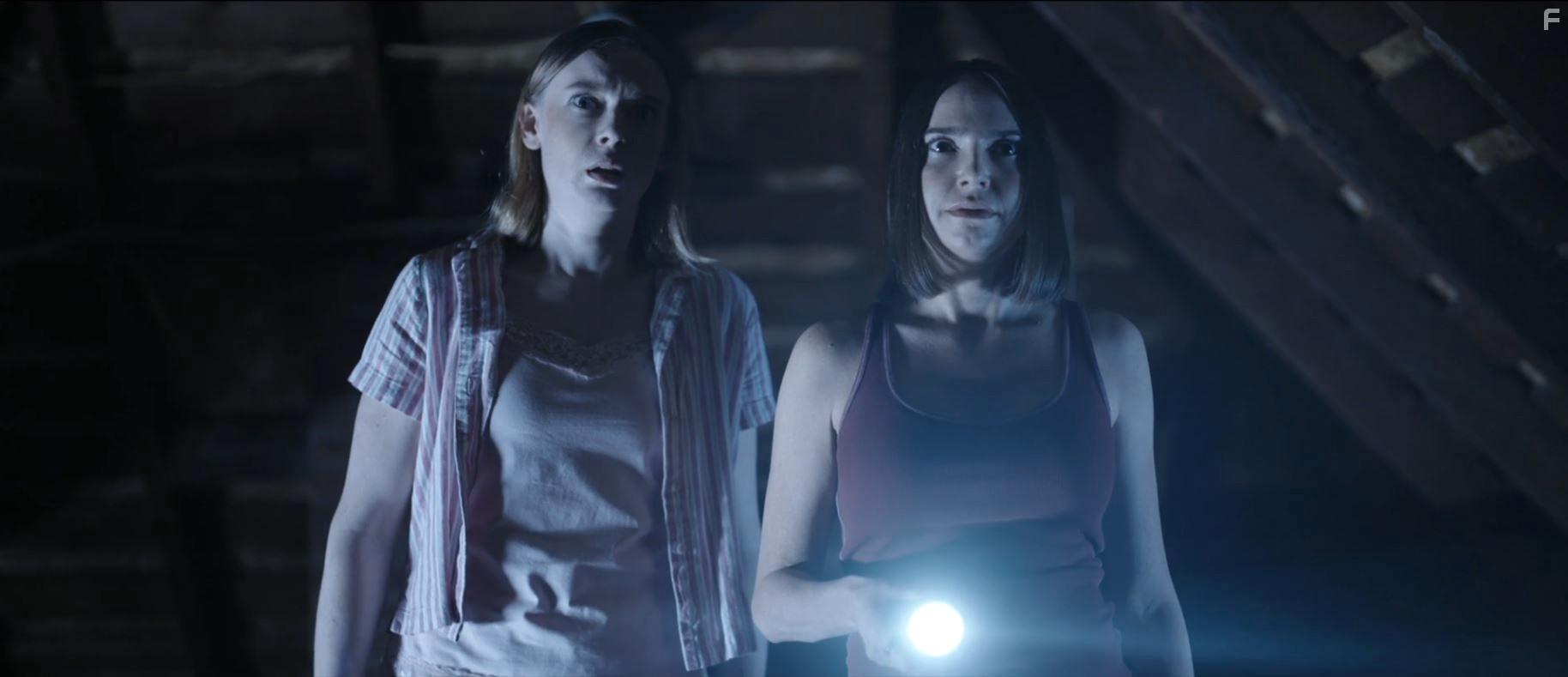 Sara Frankino and Mabel Thomas in Ouija Witch (2023)