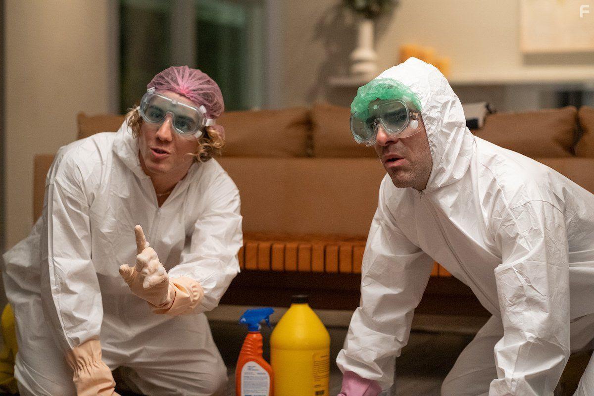 Zachary Quinto and Lukas Gage in Down Low (2023)