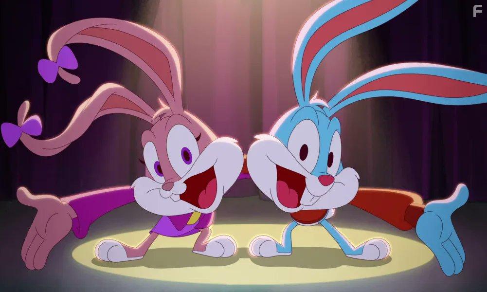 Eric Bauza and Ashleigh Crystal Hairston in Tiny Toons Looniversity (2023)