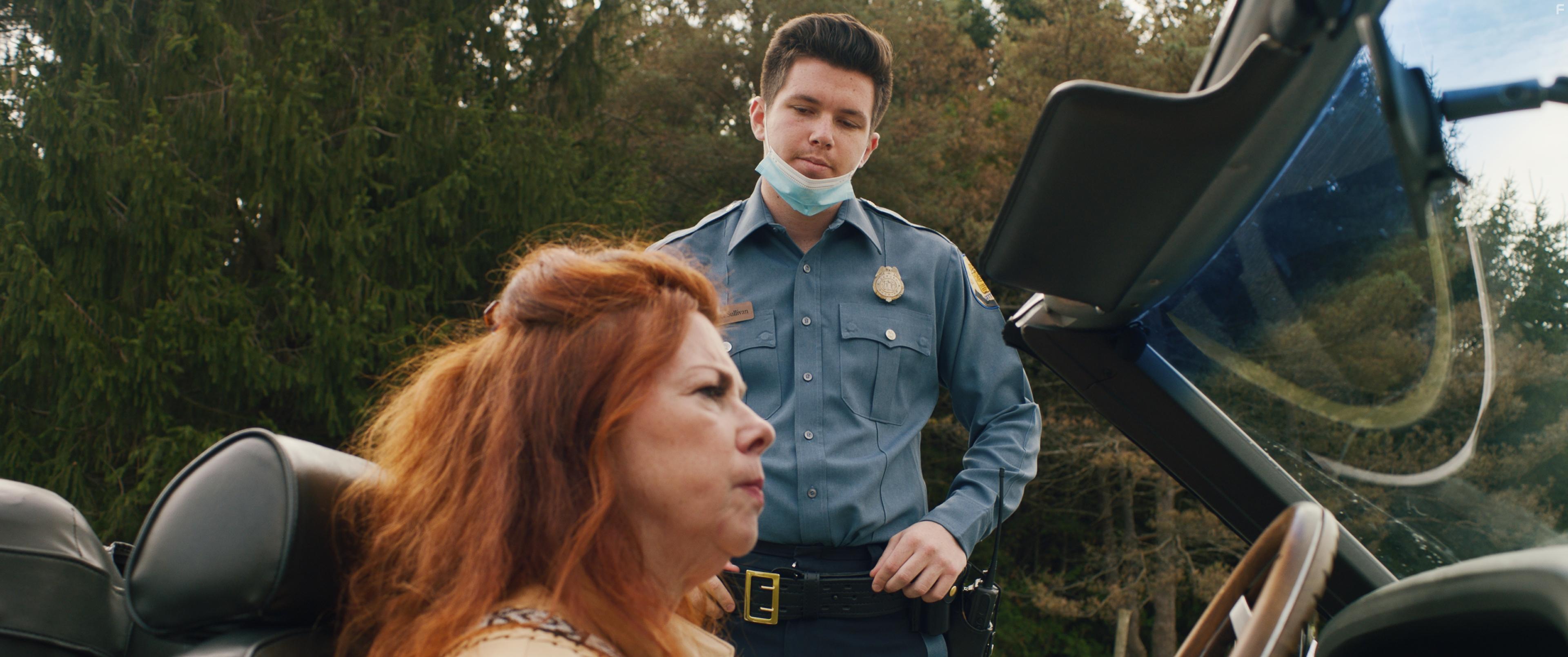 Siobhan Fallon Hogan, Vibeke Muasya, and Pete Hogan in Shelter in Solitude (2023)