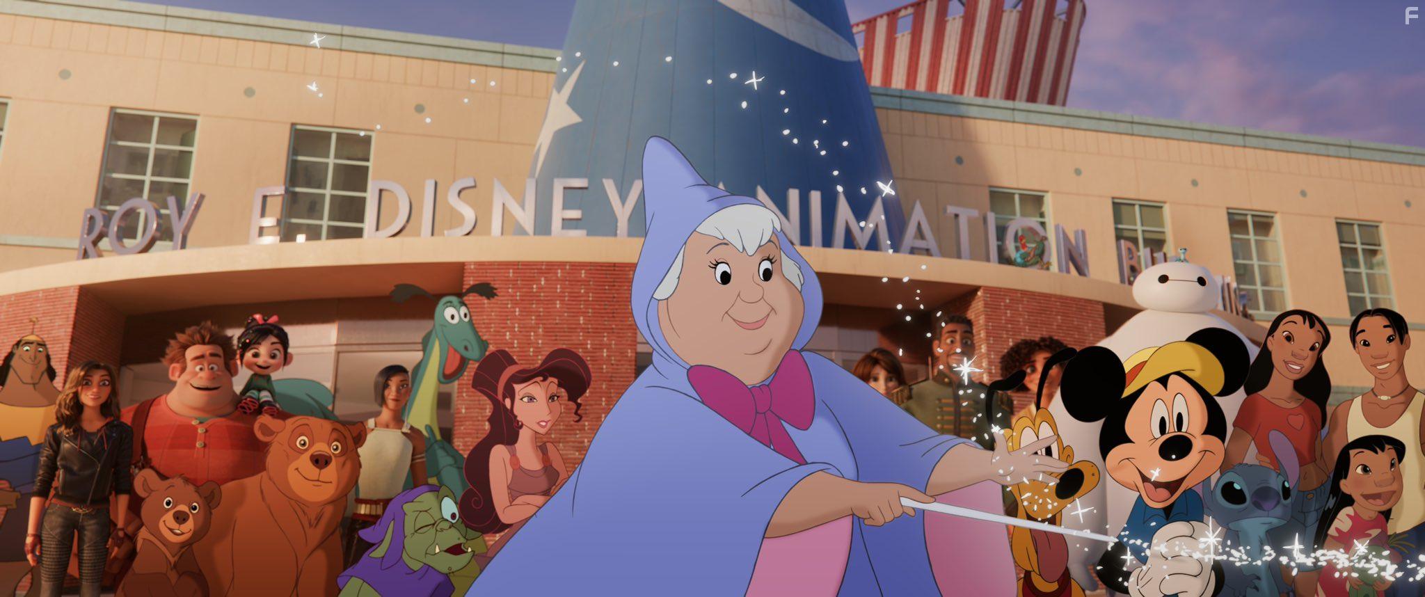 Scott Adsit, Chris Diamantopoulos, and Bill Farmer in Once Upon a Studio (2023)