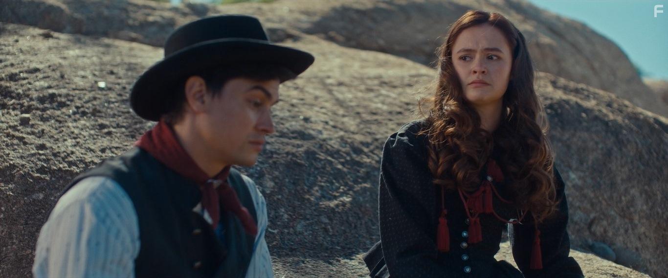 Olivia Sanabia and Eric Stanton Betts in Birthright Outlaw (2023)