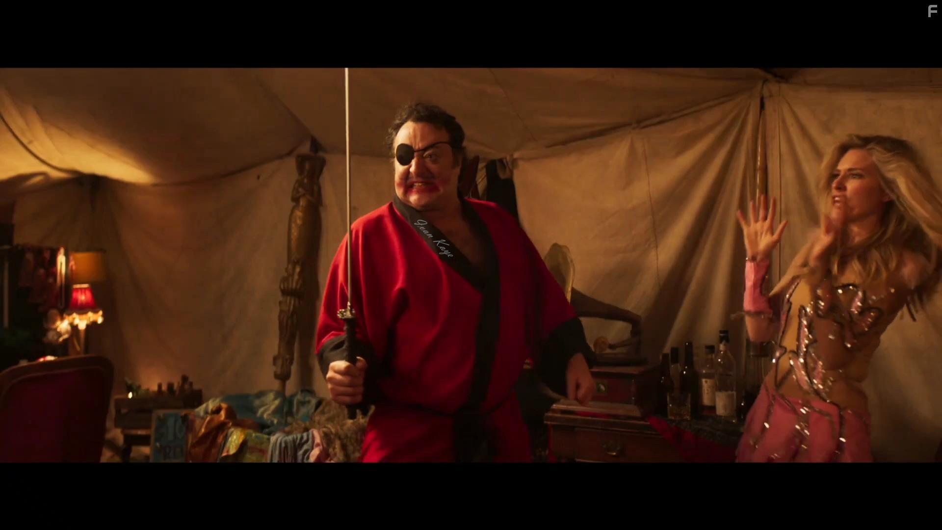 Ivan Kaye and Amy De Bhrn in Apocalypse Clown (2023)