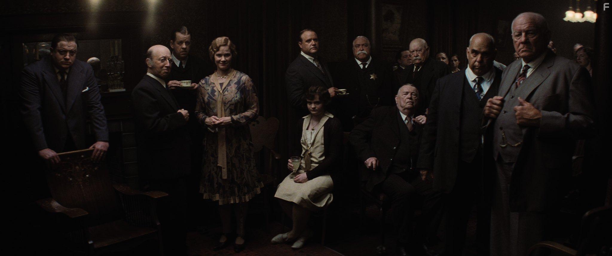 Brendan Fraser, Barry Corbin, Gene Jones, Steve Routman, Katherine Willis, Steve Witting, Delani Chambers, and Randy Houser in Killers of the Flower Moon (2023)