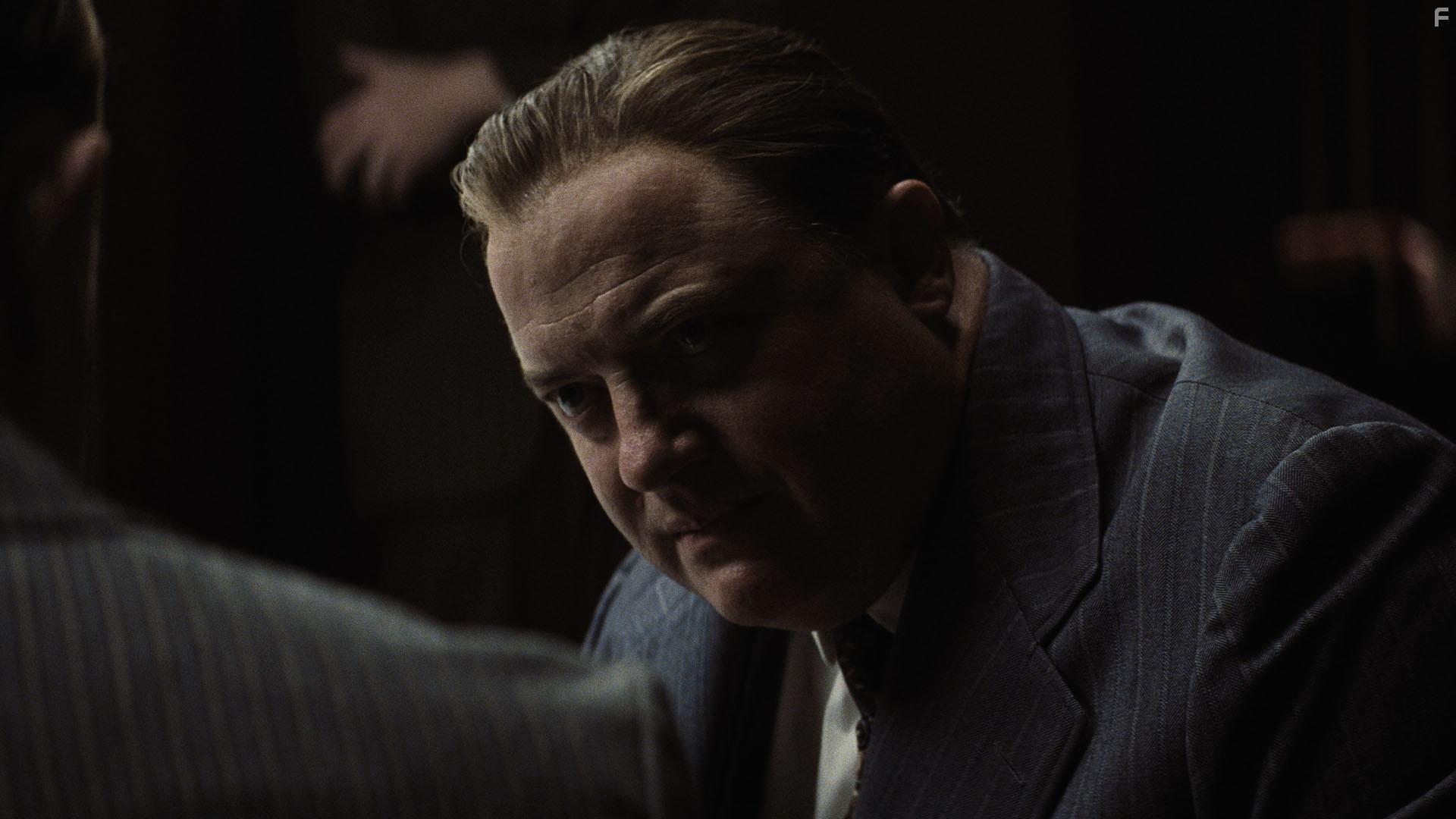 Leonardo DiCaprio and Brendan Fraser in Killers of the Flower Moon (2023)