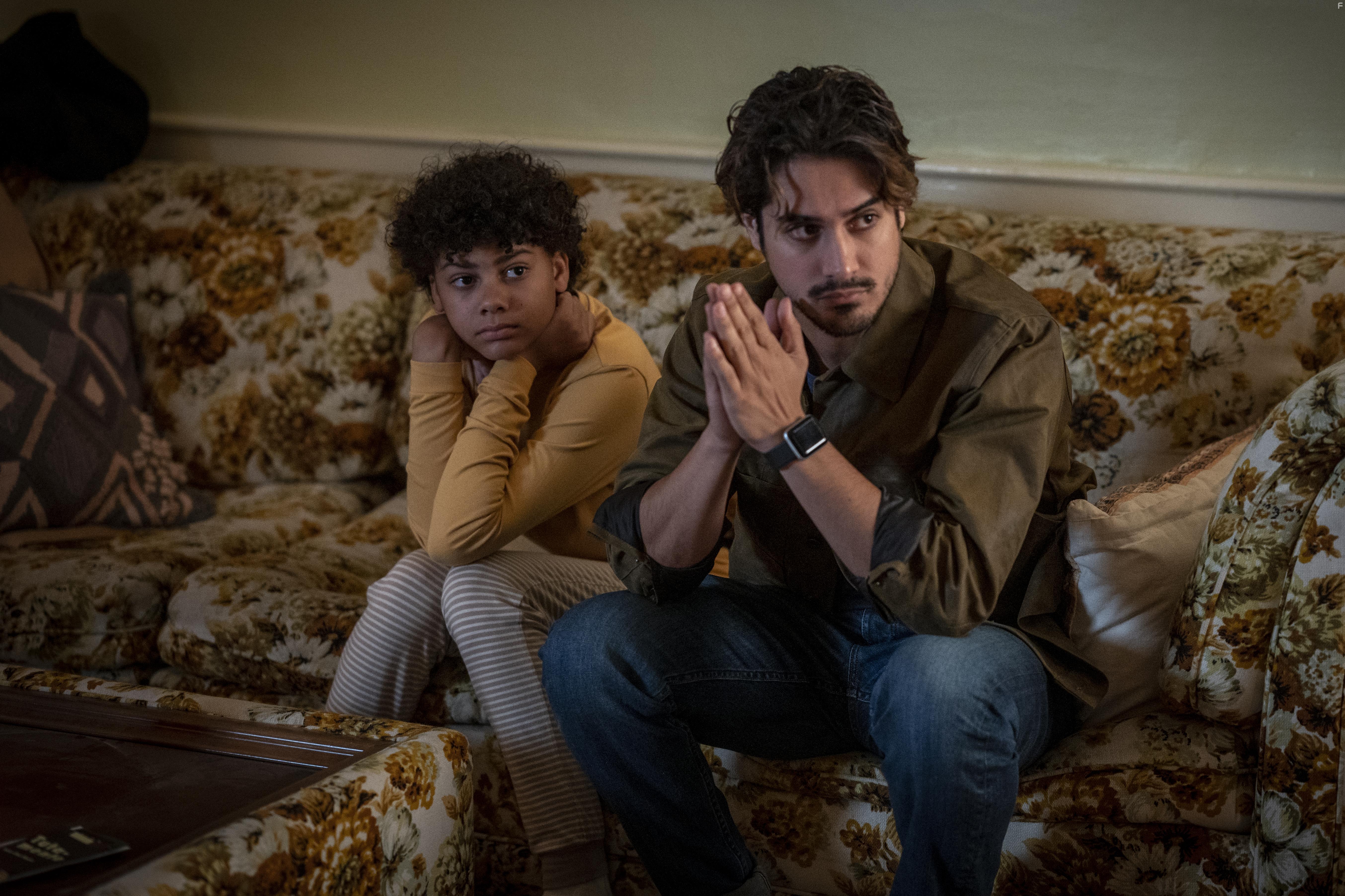 Zariella Langford and Avan Jogia in Orphan Black: Echoes (2024)