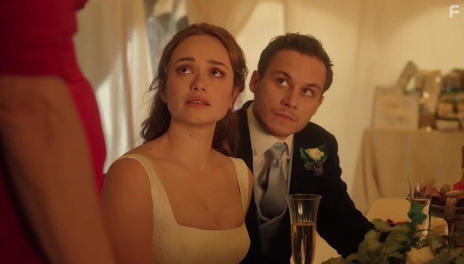 Rose Williams and Finn Cole in Locked In (2023)