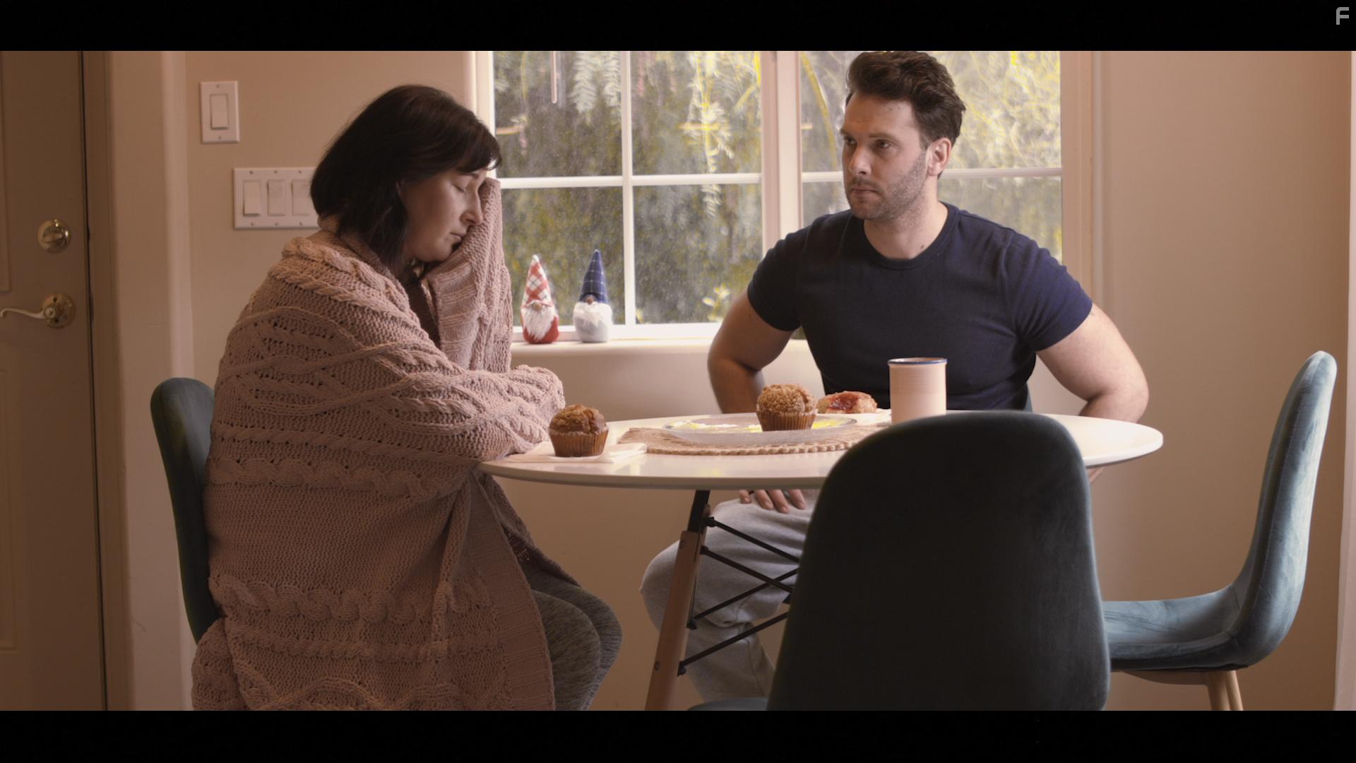 Vanessa Lauren Gamble and Robert Michael in Oblivious (2023)