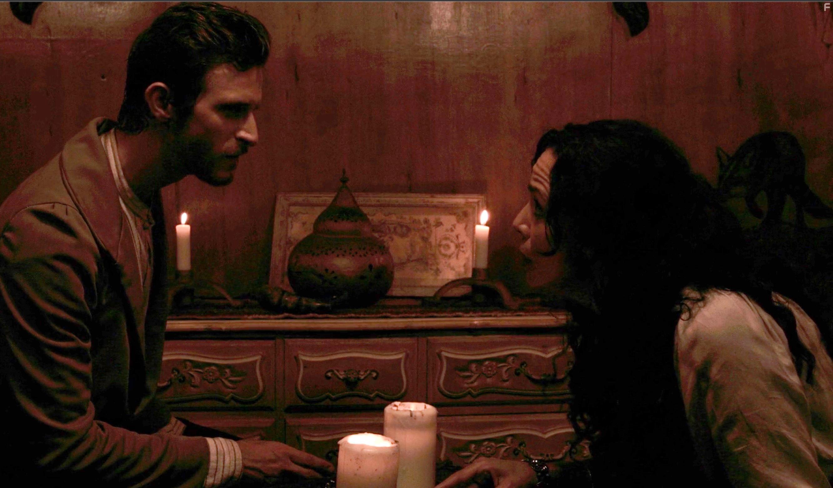 Arlette Del Toro and Tyler Charles Kane in The Gravedigger (2019)