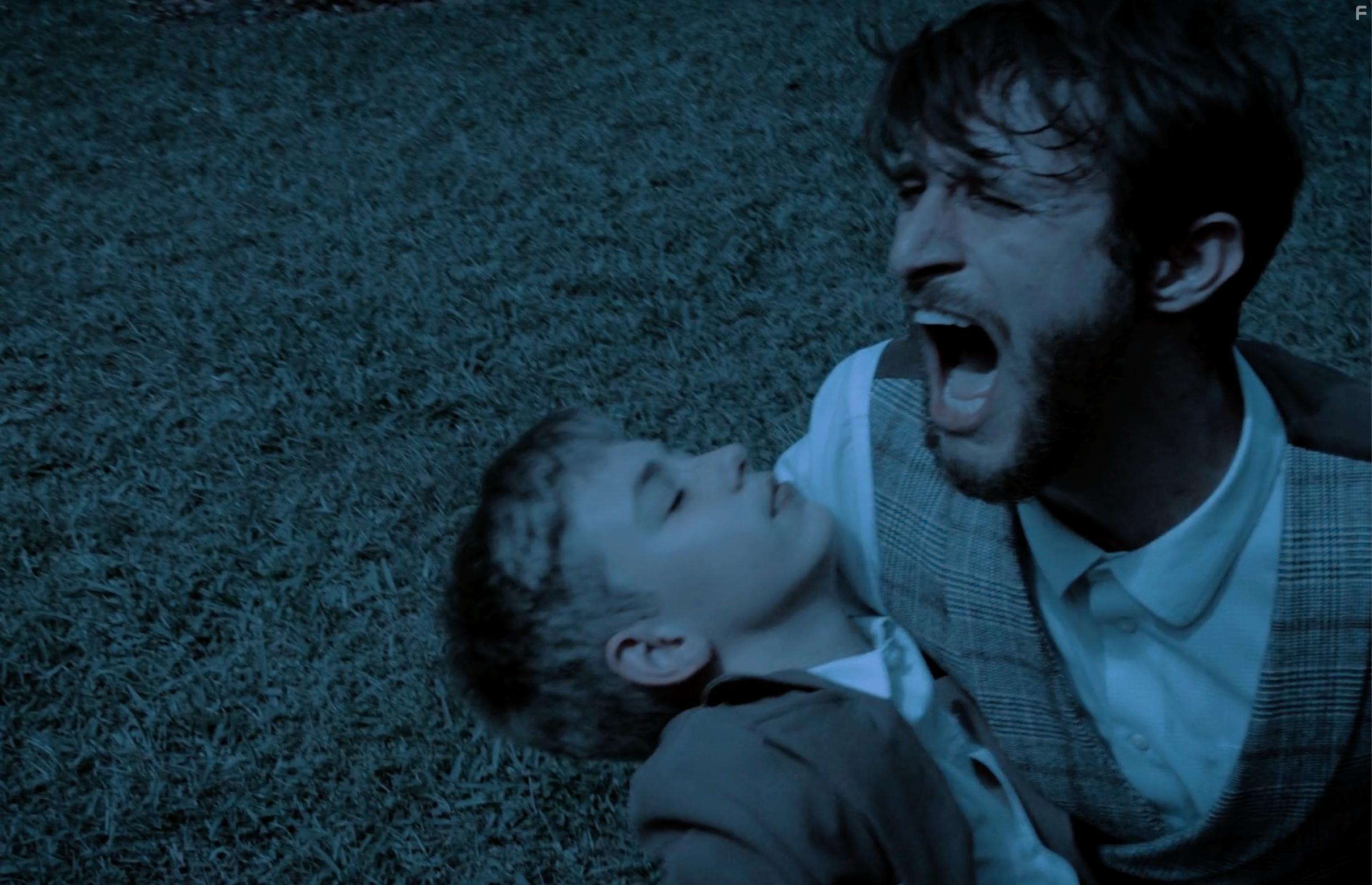 Brady Slaton and Tyler Charles Kane in The Gravedigger (2019)