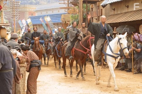Tom Cruise, Hiroyuki Sanada, and Ken Watanabe in Последний самурай (2003)
