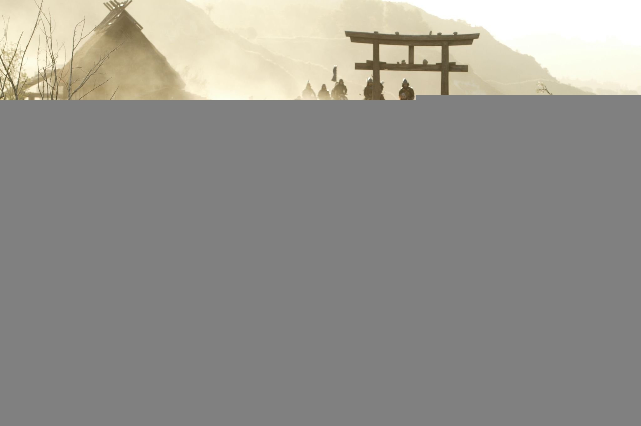 Tom Cruise, Hiroyuki Sanada, Shun Sugata, and Ken Watanabe in Последний самурай (2003)