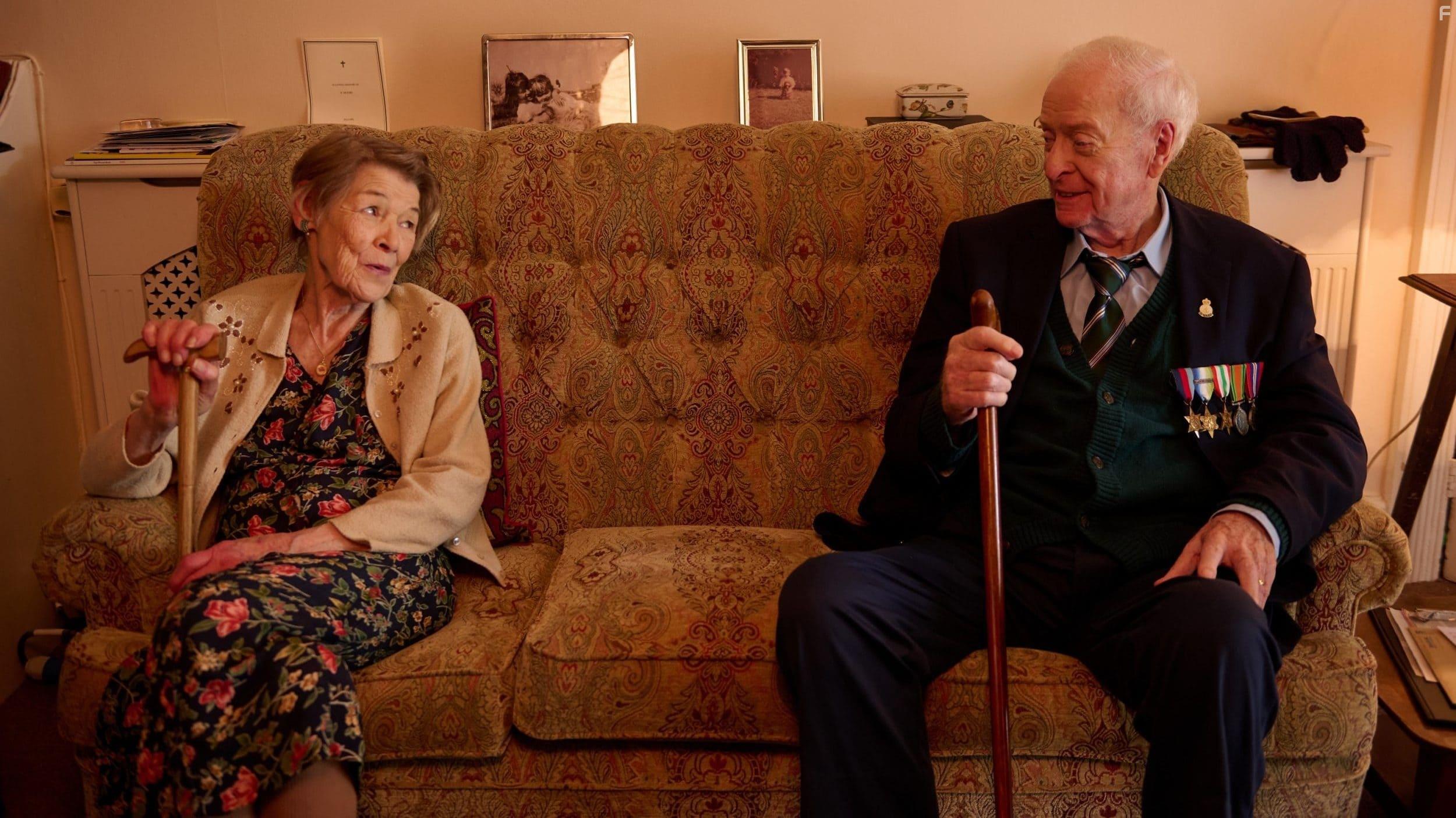 Michael Caine and Glenda Jackson in The Great Escaper (2023)