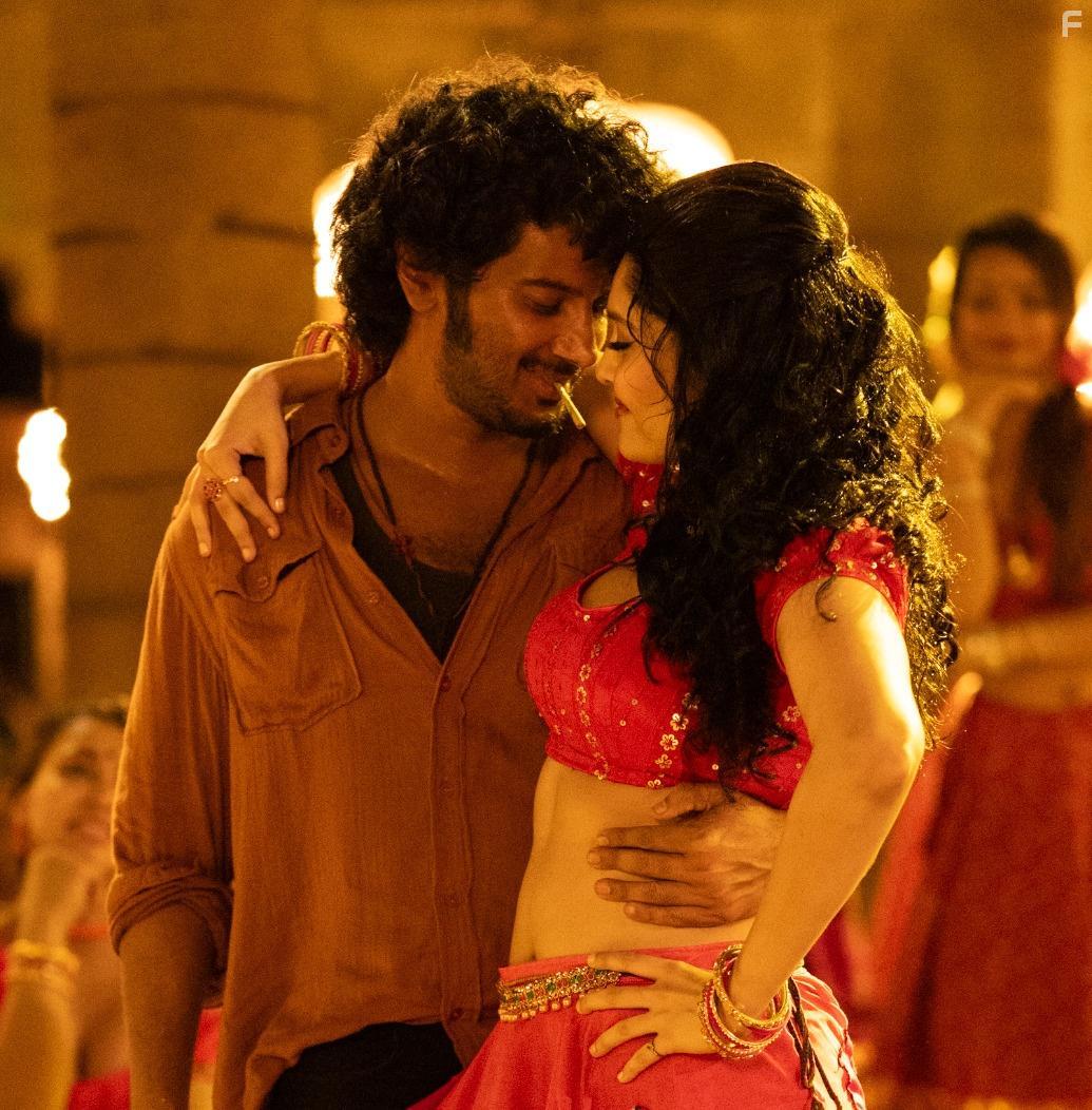 Ritika Singh and Dulquer Salmaan in King of Kotha (2023)