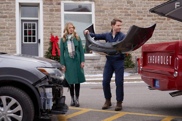 Jonathan Keltz and Rebecca Dalton in Christmas by Design (2023)
