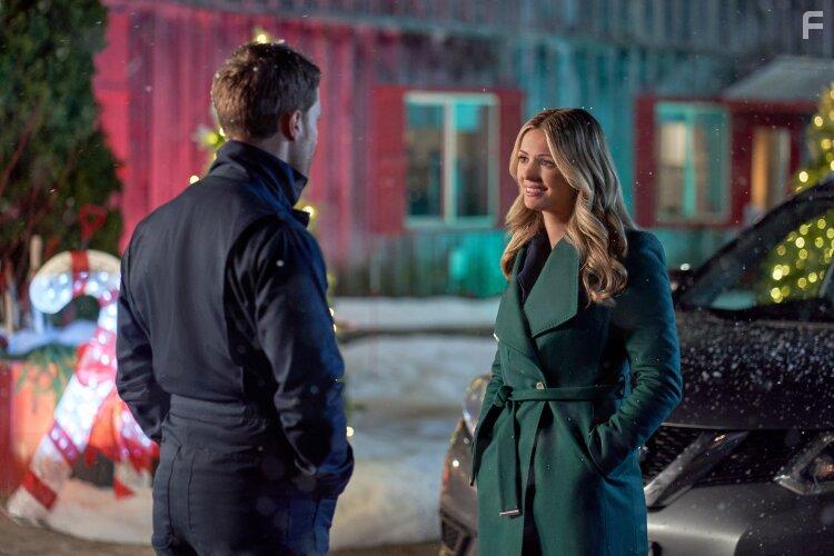 Jonathan Keltz and Rebecca Dalton in Christmas by Design (2023)