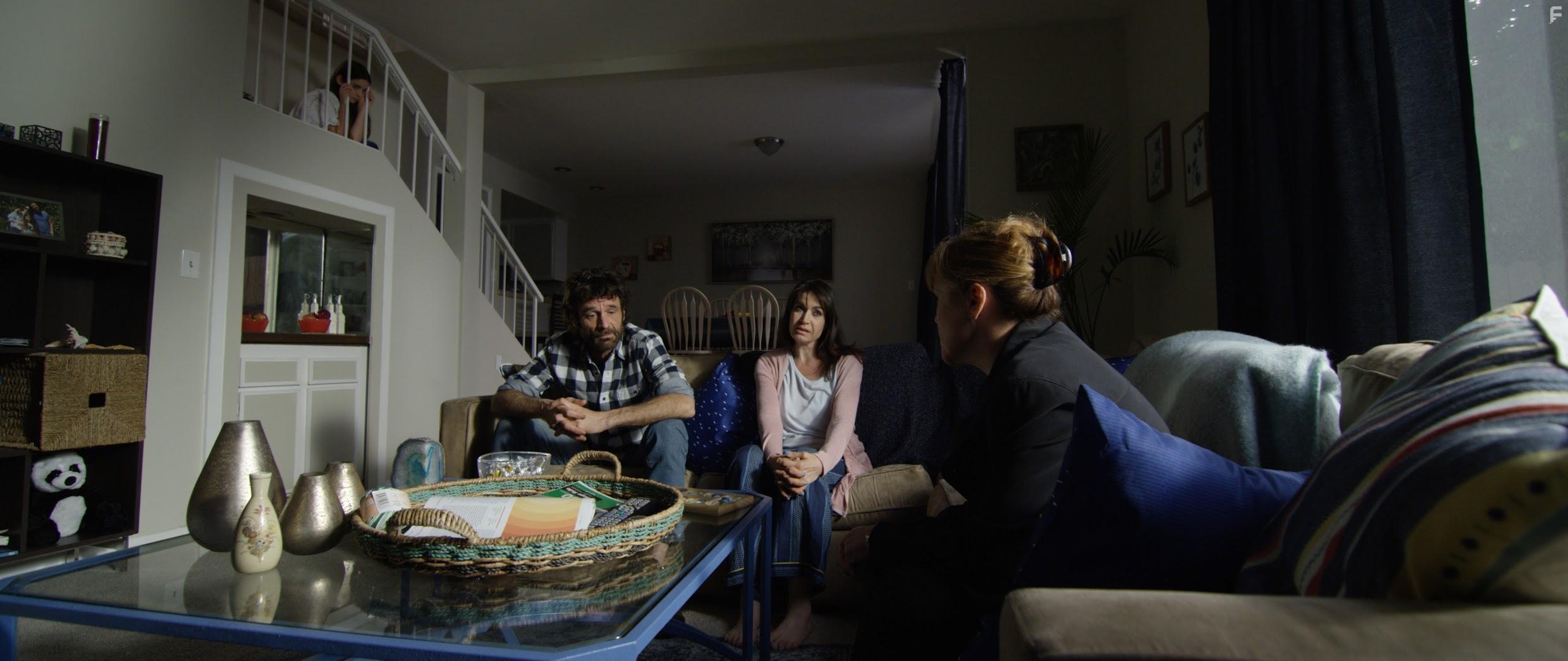 Christine Elise, Angela Jones, David Lee Smith, and Victoria Clare in Landfill (2021)