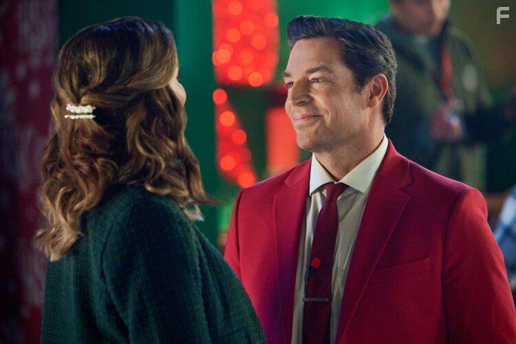 Brennan Elliott and Erica Durance in Ms. Christmas Comes to Town (2023)