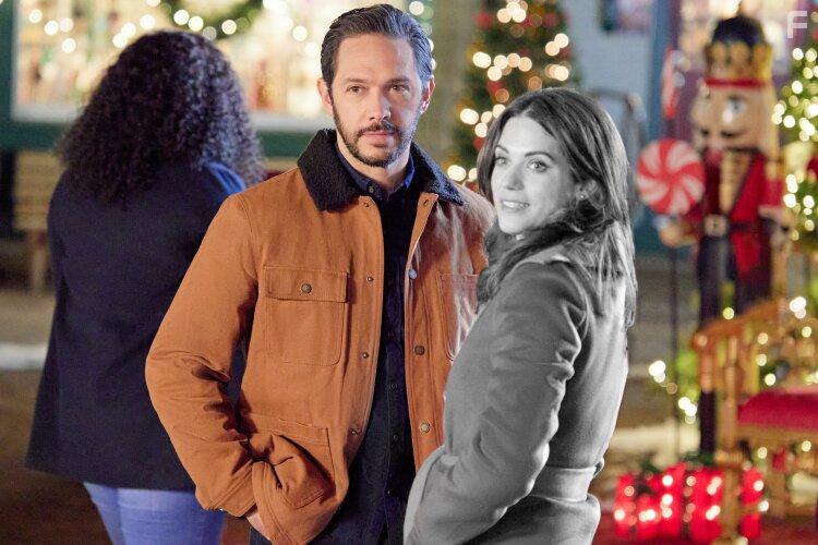 Lyndsy Fonseca and Michael Rady in Where Are You, Christmas? (2023)