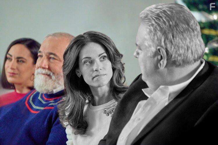 Jim O'Heir, Mitch Poulos, Lyndsy Fonseca, and Blair Lewin in Where Are You, Christmas? (2023)