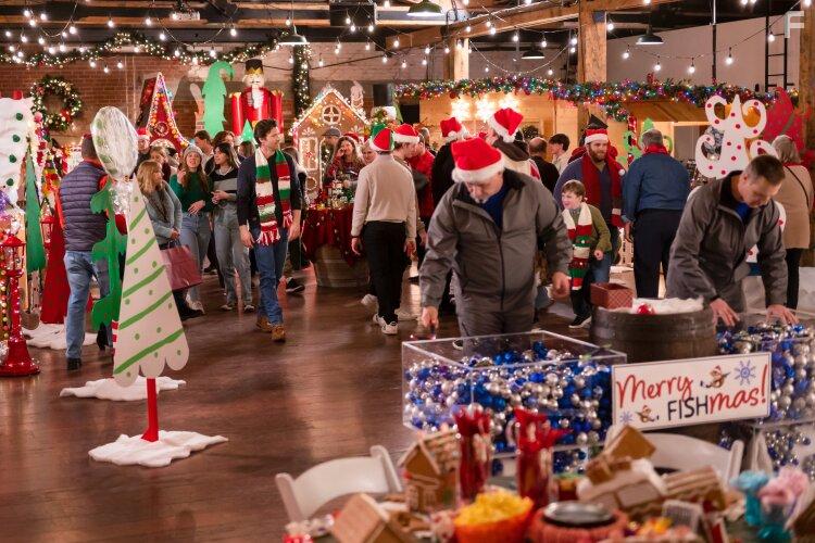 Robert Nogier and Kevin McGarry in Checkin' It Twice (2023)