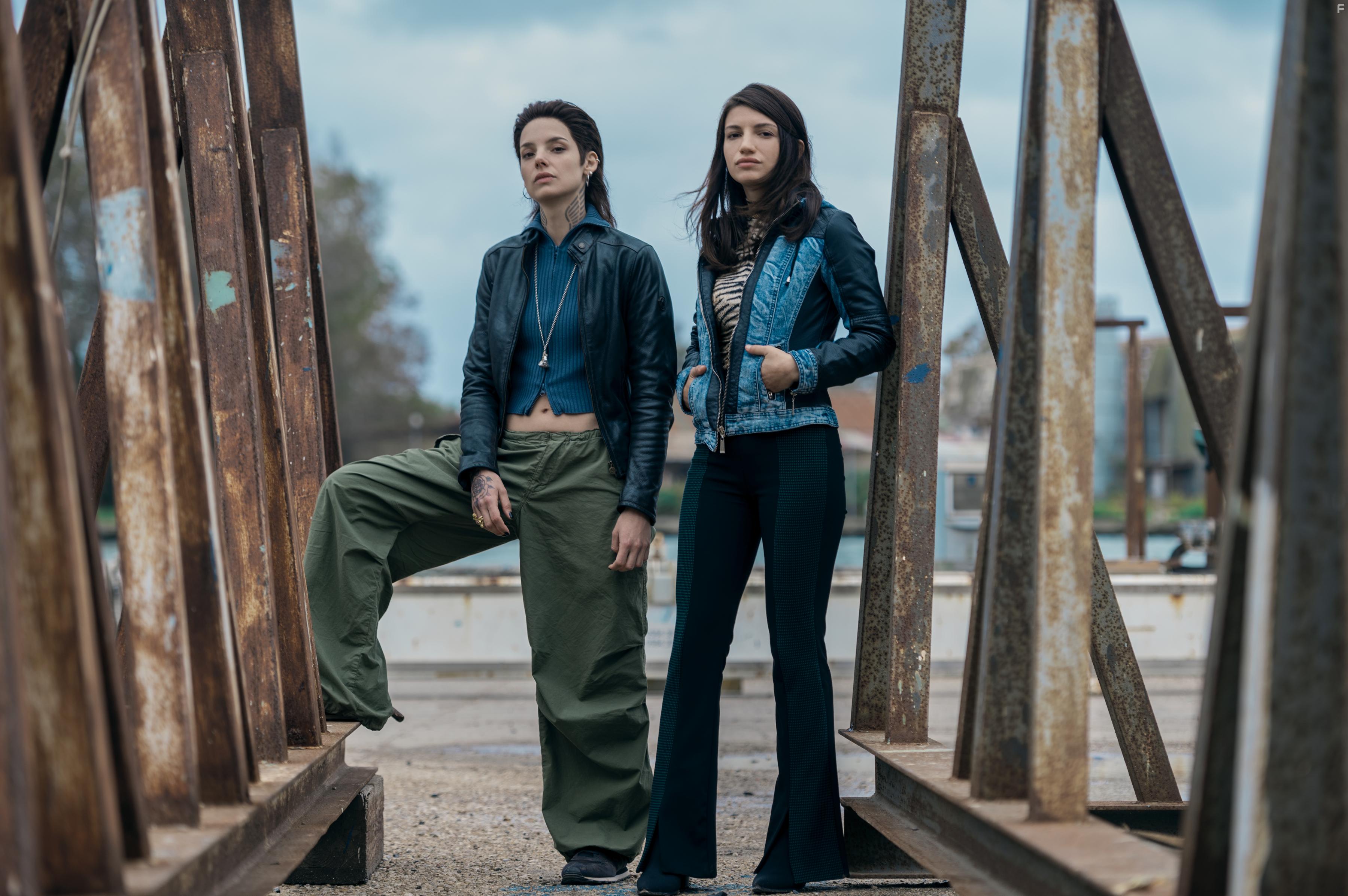 Federica Sabatini and Carlotta Antonelli in Suburrterna (2023)